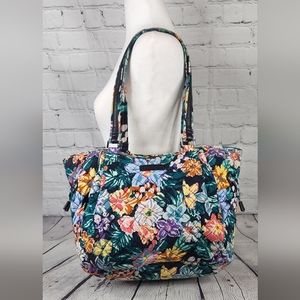 Vera Bradley Happy Blooms Satchel